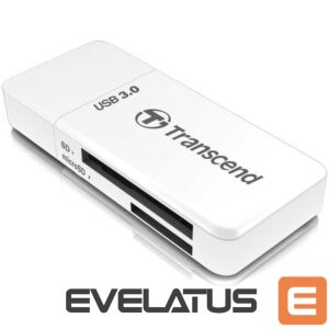 Muu arvutitarvik Transcend  MEMORY READER FLASH USB3.1/WHITE TS-RDF5W 