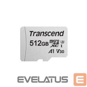 Other Computer Accessory Transcend  MEMORY MICRO SDXC 512GB W/A/TS512GUSD300S-A 