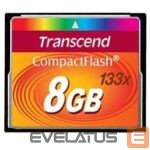 Другой аксессуар для компьютера Transcend  MEMORY COMPACT FLASH 8GB/133X TS8GCF133 