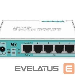 Routers Mikrotik  NET ROUTER 10/100/1000M 5PORT/HEX RB750GR3 