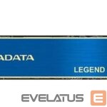 Hard drive SSD ADATA  SSD||LEGEND 710|512GB|M.2|PCIE|NVMe|3D NAND|Write speed 1000 MBytes/sec|Read speed 2400 MBytes/sec|TBW 130 TB|MTBF 1500000 hours|ALEG-710-512GCS 