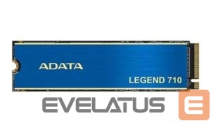 Hard drive SSD ADATA  SSD||LEGEND 710|512GB|M.2|PCIE|NVMe|3D NAND|Write speed 1000 MBytes/sec|Read speed 2400 MBytes/sec|TBW 130 TB|MTBF 1500000 hours|ALEG-710-512GCS 