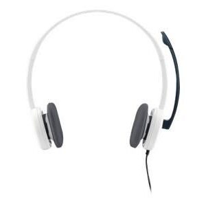 Vadu austiņas Logitech  HEADSET STEREO H150/WHITE 981-000350 