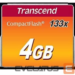 Other Computer Accessory Transcend  MEMORY COMPACT FLASH 4GB/SLC TS4GCF133 