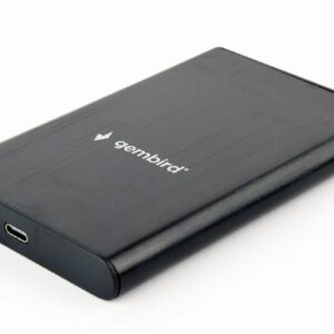 Hard drive HDD Gembird  HDD CASE EXT. USB-C 2.5"/BLACK EE2-U3S-6 