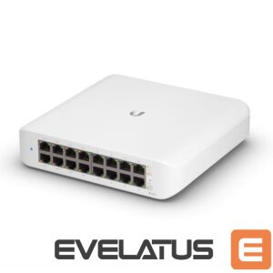 Commutator UBIQUITI  Switch||USW-LITE-16-POE|Type L2|16x10Base-T / 100Base-TX / 1000Base-T|PoE+ ports 8|45 Watts|USW-LITE-16-POE 