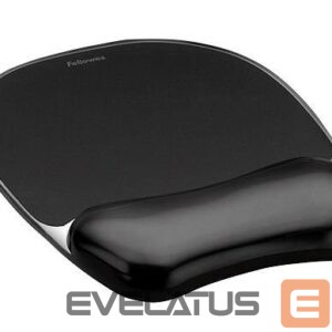 Computer mouse Fellowes  MOUSE PAD CRYSTAL GEL/BLACK 9112101 