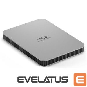 Cietais disks HDD Lacie  External HDD||Mobile Drive|1TB|USB-C|Colour Silver|STLP1000400 