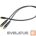 Cable Gembird  CABLE AUDIO 3.5MM 4-PIN TO/3.5MM S+MIC CCA-417M 
