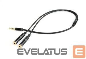 Cable Gembird  CABLE AUDIO 3.5MM 4-PIN TO/3.5MM S+MIC CCA-417M 