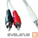 Cable Gembird  CABLE AUDIO 3.5MM TO 2RCA 1.5M/CCA-458 