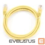 Võrgulülitid Gembird  PATCH CABLE CAT5E UTP 2M/YELLOW PP12-2M/Y 
