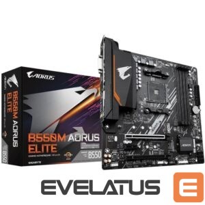 AMD protsessori emaplaat Gigabyte  Mainboard||AMD B550|SAM4|Micro-ATX|Memory DDR4|Memory slots 4|1xPCI-Express 3.0 1x|1xPCI-Express 3.0 4x|1xPCI-Express 4.0 16x|2xM.2|1xDVI-D|1xHDMI|2xAudio-In|1xAudio-Out|4xUSB 2.0|4xUSB 3.2|1xPS/2|1xRJ45|B550MAORUSELITE1.3 