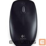 Kompiuterio pelė Logitech  MOUSE USB OPTICAL B100/BLACK OEM 910-003357 