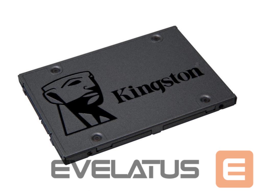 Kõvaketas SSD Kingston SSD||480GB|SATA 3.0|TLC|Write speed 450 MBytes/sec|Read speed 500 MBytes/sec|2,5"|TBW 160 TB|MTBF 1000000 hours|SA400S37/480G
