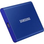 Cietais disks SSD Samsung  External SSD||T7|1TB|USB 3.2|Write speed 1000 MBytes/sec|Read speed 1050 MBytes/sec|MU-PC1T0H/WW 