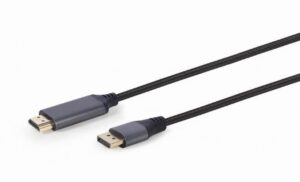 Аксессуар для мониторов Gembird  CABLE DISPLAY PORT TO HDMI/1.8M CC-DP-HDMI-4K-6 
