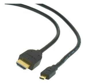 Monitoru piederums Gembird  CABLE HDMI-MICRO HDMI 1.8M/V.2.0 BLK CC-HDMID-6 