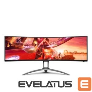Monitors AOC  LCD Monitor||AG493UCX2|48.8"|Gaming/Curved|Panel VA|5120x1440|32:9|165Hz|Matte|4 ms|Speakers|Swivel|Height adjustable|Tilt|Colour Black|AG493UCX2 