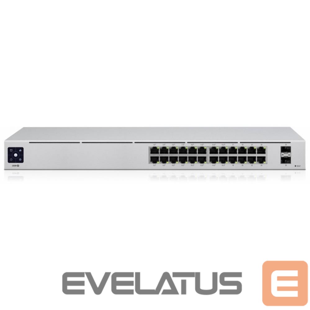 Võrgulülitid UBIQUITI Switch||USW-Pro-24-PoE|Type L3|Desktop/pedestal|Rack|24x10Base-T / 100Base-TX / 1000Base-T|2xSFP+|PoE+ ports 16|400 Watts|USW-PRO-24-POE