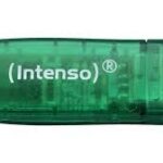 Zibatmiņa Intenso  MEMORY DRIVE FLASH USB2 8GB/GREEN 3502460 