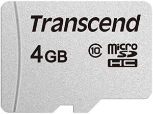 Muu arvutitarvik Transcend  MEMORY MICRO SDHC 4GB/CLASS10 TS4GUSD300S 