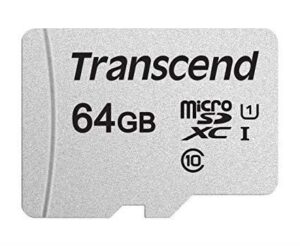 Muu arvutitarvik Transcend  MEMORY MICRO SDXC 64GB/C10 TS64GUSD300S 