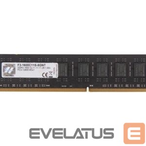 RAM DDR4 G.Skill  MEMORY DIMM 8GB PC12800 DDR3/F3-1600C11S-8GNT 