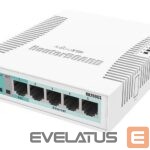 Commutator Mikrotik  Switch||CSS106-5G-1S|Desktop/pedestal|5x10Base-T / 100Base-TX / 1000Base-T|1xSFP|CSS106-5G-1S 