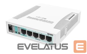 Nevadāms centrmezgls Mikrotik  Switch||CSS106-5G-1S|Desktop/pedestal|5x10Base-T / 100Base-TX / 1000Base-T|1xSFP|CSS106-5G-1S 