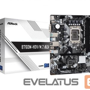 Intel protsessori emaplaat Asrock  MB B760 S1700 MATX/B760M-HDV/M.2 D4 