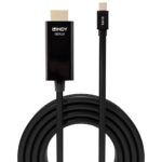 Monitori tarvik LINDY  CABLE MINI DP TO HDMI 2M/36927 