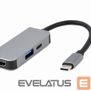 Moodulid ja transiiverid Gembird  I/O ADAPTER USB-C TO HDMI/USB3/3IN1 A-CM-COMBO3-02 