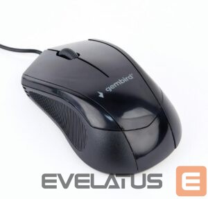 Datora pele Gembird  MOUSE USB OPTICAL/BLACK MUS-3B-02 