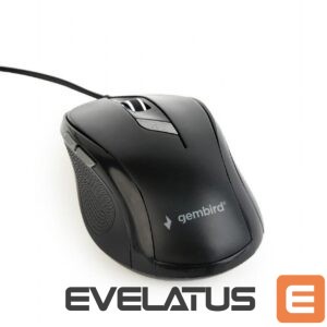 Datora pele Gembird  MOUSE USB OPTICAL/BLACK MUS-6B-01 