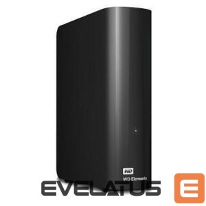 Hard drive HDD Western Digital  External HDD||Elements Desktop|10TB|USB 3.0|Black|WDBWLG0100HBK-EESN 