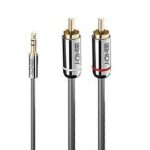 Cable LINDY  CABLE AUDIO 3.5MM TO PHONO 3M/35335 