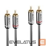 Kaabel LINDY  CABLE AUDIO DUAL PHONO 10M/35349 