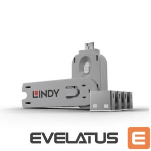 Modules and transceivers LINDY  USB PORT BLOCKER 4PACK/WHITE 40454 