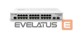 Nevadāms centrmezgls Mikrotik  Switch||CRS326-24G-2S+IN|24x10Base-T / 100Base-TX / 1000Base-T|2xSFP+|CRS326-24G-2S+IN 