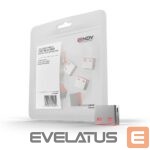 Moduliai ir siųstuvai LINDY  USB PORT BLOCKER 10PACK/PINK 40460 