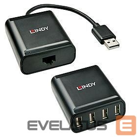 Modules and transceivers LINDY  I/O EXTENDER USB2 60M CAT.6/42679 