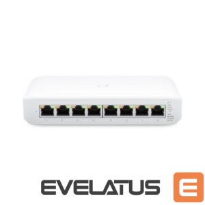 Võrgulülitid UBIQUITI  Switch||Lite 8 PoE|Type L2|Desktop/pedestal|8x10Base-T / 100Base-TX / 1000Base-T|PoE+ ports 4|USW-LITE-8-POE 