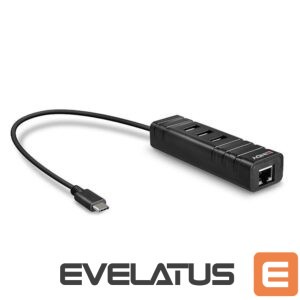Parveidotājs LINDY  I/O HUB USB3.1 & LAN ADAPTER/43249 