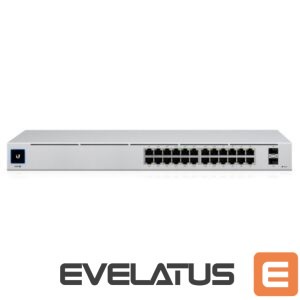Commutator UBIQUITI  Switch||USW-24-POE|Type L2|Desktop/pedestal|Rack|24x10Base-T / 100Base-TX / 1000Base-T|2xSFP|PoE+ ports 16|95 Watts|USW-24-POE 