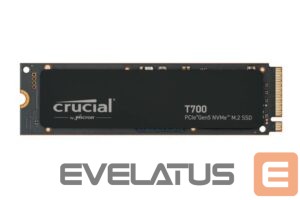 Kõvaketas SSD Crucial  SSD||T700|4TB|M.2|PCIE|NVMe|TLC|Write speed 11800 MBytes/sec|Read speed 12400 MBytes/sec|TBW 2400 TB|CT4000T700SSD3 
