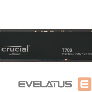 Kõvaketas SSD Crucial  SSD||T700|4TB|M.2|PCIE|NVMe|TLC|Write speed 11800 MBytes/sec|Read speed 12400 MBytes/sec|TBW 2400 TB|CT4000T700SSD3 