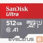 Muu arvutitarvik SANDISK BY WESTERN DIGITAL  MEMORY MICRO SDXC 512GB UHS-I/W/A SDSQUAC-512G-GN6MA SANDISK 