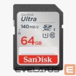 Cita datorprece SANDISK BY WESTERN DIGITAL  MEMORY SDXC 64GB UHS-I/SDSDUNB-064G-GN6IN SANDISK 