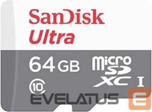 Muu arvutitarvik SANDISK BY WESTERN DIGITAL  MEMORY MICRO SDXC 64GB UHS-I/SDSQUNR-064G-GN3MN SANDISK 